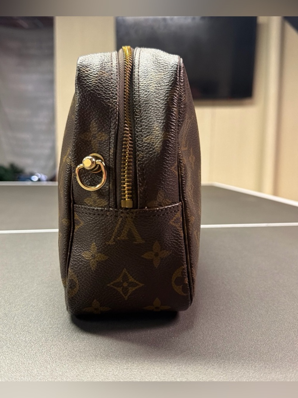 Vintage Louis Vuitton Trousse 28 Monogram Canvas Cosmetic Bag Toiletry Pochette - Picture 5 of 14